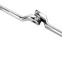 Heel Toe Shift Lever Pegs Compatible with Harley Davidson Touring Road Glide Road King Electra Glide Street Glide Softail Tri Glide (Chrome)