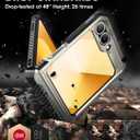 SUPCASE for Samsung Galaxy Z Flip 7 FE Case with Stand & Belt-Clip (Unicorn Beetle Pro), [Hinge Protection] [Front Screen Protector] Full Body Rugged Phone Cover for Galaxy Z Flip 6/5, Tigray