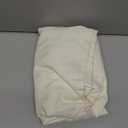 Eclipse Kendall Solid Textured Blackout Thermal Insulated Lining Grommet Window Curtain for Bedroom (1 Panel), 42 in x 63 in, Ivory