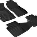 ANBINGO Floor Mats for 2024 2025 2026 Subaru Crosstrek & Subaru Impreza Custom All Weather Protection TPE Waterproof Non-Slip Car Floor Liners 1st & 2nd Row Set Accessories Black