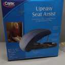 Carex Upeasy Seat Assist - Chair Lift And Sofa Stand Assist - Portable Lifting Seat With Support Up to 220 Pounds, Provides 70% Assistance, Blue