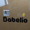 BABELIO Safety Gate Door Fits for Stairs, Narrow and Wide Doorways with Auto Close, Easy Install, No Drilling, Pressure Mounted for Baby, Child, Pets, Dog/Puppy, 26''-40'', White