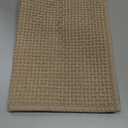 Bathroom Rug Beige Bath Mat: 17x24 Chenille Non Slip Washable Absorbent Bathmat Small Soft Thin Quick Dry Shower Carpet for Bathroom Floor Tub and Restroom