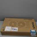 shinic 9" Twin Window Fan with Remote Control,Reversible Airflow,Removable Cover,3 Speeds, 3 Modes, Expandable Panels (From 24" to 37"),ETL Certified, White