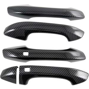 ITrims Door Handle Cover Trim for Kia K5 Optima 2020 2021 Door Handle Protector Sticker Exterior Accessories Decoration ABS Carbon Fiber 5PCS