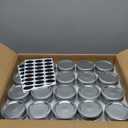40 Pack Mason Jars 4 oz with Regular Lids and Bands, Mini Canning Jars, Small Glass Jars for Jam Jelly Honey Crafts Wedding Favors