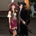 2 PCS Pirate Swords with Lace Bow, Pirate Dagger Sword Toy with Holster Thigh Garter for Women for Cosplay Dress Up