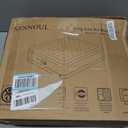 SENNOUL King Air Mattress with Built in Pump,18" Raised Blow up Bed, 900lb