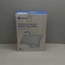 Cooling King Size Pillows, Pillow King Size Set of 2 Shredded Memory Foam, Cool Cold for Sleeping with Zipper, Adjustable Firmness to Hot, Side, Back and Stomach Sleepers, 2 Pack, 20x36 (Cooling Blue Cover)