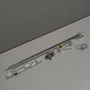 2Pcs 20x1200mm Linear Shaft Optical Axis + 4Pcs SK20 Linear Rail Support + 4Pcs SCS20UU Slide Block, Linear Shaft CNC Parts Kits for CNC Machine