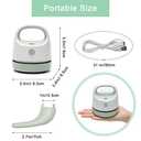 Diamond Painting Tools for Drill Quicker Picker, Luxiv Diamond Painting Accessories Tool for Sweep Spilled Diamonds Picker Vacuum Quicker Picker Organizer Spilled Drill with USB Charger, Brush (Green)