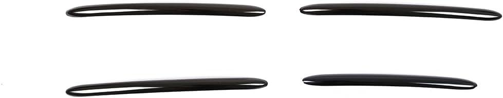 Car Door Handle Stripe Cover Compatible with BMW 5 Series F10,GT F07 2011-2017,Black Exterior Door Pull Handle Protector Cover Molding Trim Accessories ABS 2PCS (Glossy Black)