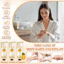 48 Sets a Little Cutie Is on The Way Hand Cream Gifts Bulk Baby Shower Hand Cream Travel Size Lotion Bulk Orange Party Supplies Favors Birthday for Guest