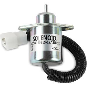 SINOCMP SA-4569-T 1503ES-12A5UC5S 17454-60010 16616-60010 17594-60014 12V Shutdown Stop Solenoid for Kubota Machine Diesel Engines