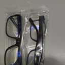 Gaoye 2-Pack of Reading Glasses +2.25 - Blue-Light Filter, UV Protection - Readers with Rectangle Frames (Black)