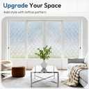 rabbitgoo Window Privacy Film, Decorative Privacy Window Film Sun Blocking, Frosted Glass Cling for Home Door, Non-Adhesive Static Cling Sticker Covering Heat Blocker, Clear, 23.6" x 78.7"