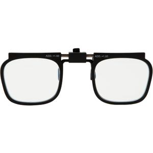 Reading Glasses Clip On Eyeglasses Adjustable PD Magnifiers Blue Light Blocking Lenses Readers for Unisex, 2.5