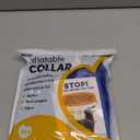 BENCMATE Inflatable Dog Cone Collar Alternative, Soft Dog Cone for Small Medium Large Dogs and Cats, Neck Recovery ECollar Donut Collar After Surgery (Medium+, Blue)