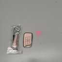 PIFOOG Key Fob Cover for VW Volkswagen Accessories Atlas Tiguan Jetta GLI Taos Arteon 4 Buttons Car Keys Case Shell Pink Bling Keychain Protector Soft TPU Girly Women