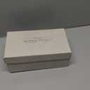 Mostrin Womens Sandals Strappy Heels for Women Lace Up Square Open Toe Heels Tie Up High Heeled Sandals for Prom, Party, Daily Wear (8, Gold)