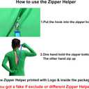 Full Bodysuit Include Zipper Helper Womens Costume Without Hood Spandex Zentai Unitard Body Suit (Black, S)