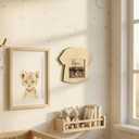 Novabright Grandparent Reveal Keepsake Pregnancy Announcement for Grandparents I Can't Wait to Meet You Ultrasound Picture Frame Keepsake Box Baby Announcement Sign Love at First Sight Gift