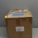 SPECILITE Stainless Steel Garden Hose Reel, Outdoor Metal Wall Mount/Floor Spool, Holds 75ft of 5/8 Inch Capacity, with 7ft Leader Water Pipe for Outside, Yard, Patio (Silver)