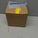 5.8 Capiz Tissue Box Cover, Square Decorative Tissue Holder with Bottom Slider, Handmade Bathroom Accessories, Elegant White Cube for Vanity, Bedroom, Office & Coastal Dcor (Natural)