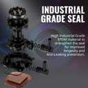 Cooler Master MasterLiquid ML240 Mirror ARGB Close-Loop AIO CPU Liquid Cooler, Mirror ARGB Pump, 240 Radiator, Dual SickleFlow 120mm, 3rd Gen Dual Chamber Pump for AMD Ryzen/Intel 1200, 1151