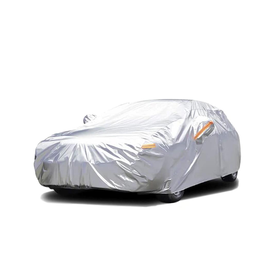 SUV Car Cover Waterproof All Weather, 12-Layer Car Covers for Automobiles Outdoor Heavy Duty Full Exterior Covers for SUV(193-200 Inch)