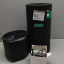 Afloia Air Purifier with Humidifier Combo, 2 in 1 3-Stage Filters for Bedroom Pets Hair Smoker Odors, Evaporative Humidifier, Auto Shut Off, Quiet Air Cleaner with Seven Color Light, Black