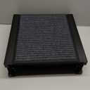 Dog Ramp for Car 71'' X-Long & 17.2" Wide Folding Dog Ramps for Large Dogs with Non-Slip Rug Surface Portable Dog Car Ramp for SUV Car & Truck, Outdoor Dog Ramp Up to 250 LBS