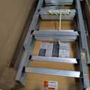 Louisville Ladder AL2540MG 25.5" W x 54" H Aluminum Attic Ladder