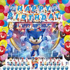 Birthday Party Supplies,204pcs Birthday Party Decorations Include Backdrop,Happy Birthday Banner,Tableware Set,Spiral Charms,Tablecover,Cake Toppers,Balloons Set,Bottle Labels,Stickers