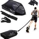 Adjustable Weight Sled Trainer Sandbag Sled Trainer with 3 Weight Sandbags for Speed Training Indoor Outdoor
