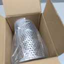 Commercial Floor Drain Strainer, 4.7" Lip Diameter, 3.5" Strainer Diameter, 5.9" Height, Perforated Cylindrical Mesh, Stainless Steel Drain Basket with Carry Handle, Fit 3.94"/ 4.33" Pipes