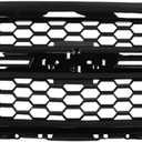 Gloss Black Front Grill for Chevy Silverado 1500 2014-2015 No LED