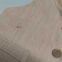 DISAUR Baby Boy Clothes Toddler Boy Outfits 4PCS Gentleman Dress Romper/Vest/Pants/Bow Tie Cotton Suit Sets (9-12 Months, Beige)