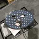 EVFOFO Led Face Mask Light Therapy, Red Light Therapy for Face, 7-1 Colors LED Facial Skin Care Mask, Black