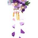CRB Fashion Womens Japanese Kimono Flower Kanzashi Hair Ornament Tie Band Clip 