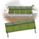 Bed Rail Pads, Hospital Rails Covers Bed Bumpers Adults Padding Side Rails Padded, Bed Railing Foam Pads Rail Cover for Elderly Safety (4812inch)