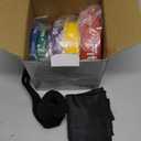 Resistance Bands Set - Fitense Pull Up Bands with 5 Resistance Levels 15-125 LBS for Men Women, Exercise Bands Resistance with Door Anchor, Training Poster & Pouch for Body Stretching, Pull Up Assist
(Colorful-red/yellow/purple/green/blue)