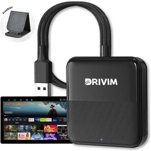 Car TV Mate Max HDMI Adapter 3-in-1 Multimedia Converter for TV Stick Streaming Box DVD Player Game Console Plug & Play Wireless CarPlay & Android Auto for iPhone Smartphones Car TV Mate Max HDMI Adapter 3-in-1 Multimedia Converter for TV Stick Streaming Box DVD Player Game Console Plug & Play Wireless CarPlay & Android Auto for iPhone Smartphones