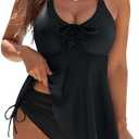 Blooming Jelly Womens Tankini Swimsuits Modest Tummy Control Bathing Suit Two Piece Swim Suit 2026 Swimwear with Bottoms XL