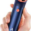 2 x Aecooly Portable Handheld Fan, Powerful Turbo Mini Fan, 19000 RPM High Speed Aero Ultra, 15H Max Cooling Time, 7 Speeds Aluminum Case, Pocket Rechargeable Personal Small Travel GIfts for Women -Blue