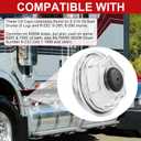 Oil Bath Dust Caps Compatible with Dexter 6k - 8K 8-218, 8-219 General Duty Axles Built After 1989 for Dexter 6K 7K 8K 2.75" Threads Trailer Axle Plastic Cover 21-35 23-29 Oil Caps K71-038-00 (2PCS