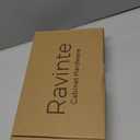 Ravinte 20 Pack 1-1/4 Inch Kitchen Cabinet Knobs Matte Black Zinc Pulls Door Handles for Dresser Drawers