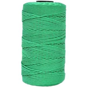 100g Three Strands of Nylon Thread, Twisted Thread, Hooked Hat, Shoe Thread, Car Seat Cushion, Ice Silk Yarn(Fruitgreen)