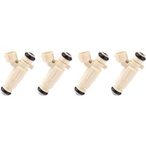Fuel Injectors Kits,SCITOO 4 Holes OEM Fuel Injector fit for Hyundai Elantra/Santa Fe/Tiburon/Tucson,for Kia Magentis/Rondo/Optima/Soul/Spectra/Spectra5/for Sportage 35310-23600,Set of 4