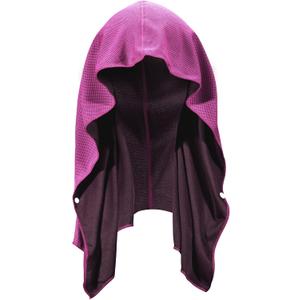U-pick Cooling Towels Hoodie Towel for Neck and Face, UV Sun Protection Breathable Soft Instant Cool, Quick Dry Sweat Towel for Gym, Golf, Running, Beach, Camping & More (25"x12"), Purple